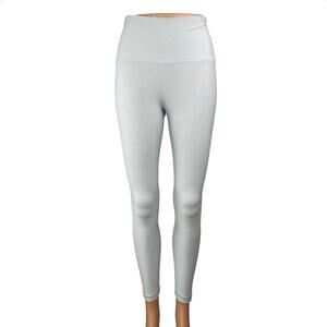 Aritzia Golden White Athletic Yoga Activewear Sports Leggings Trouser Pants Sz 4